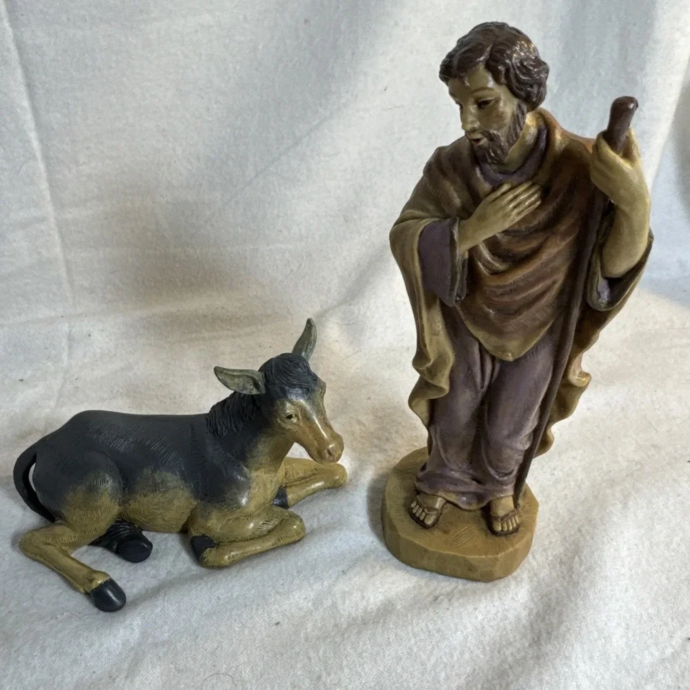 Vtg DiGiovanni Heirloom Nativity Collection JOSEPH FIGURE 6.25